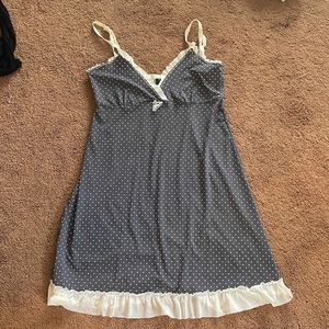 Lingerie Poka Dot Dress